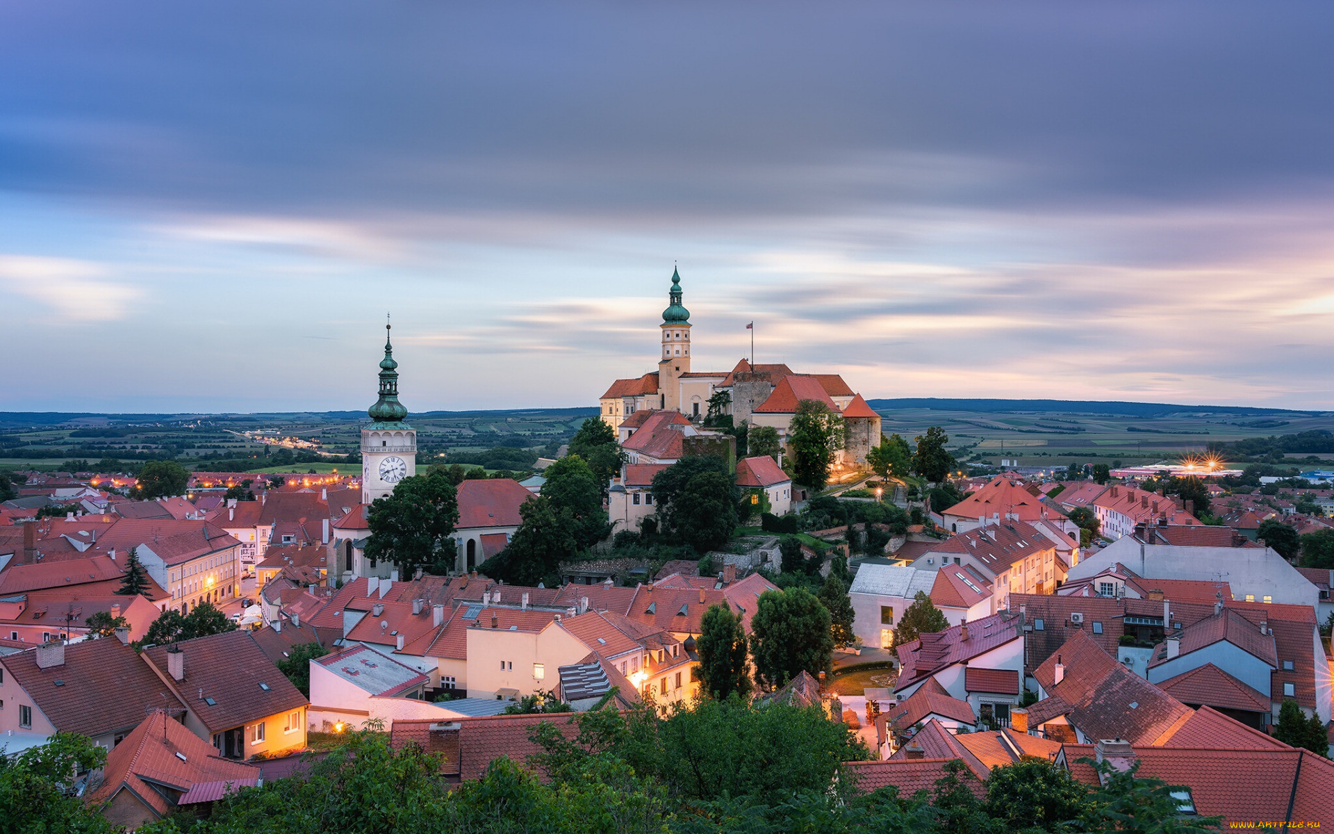 mikulov castle, czech republic, ,  , mikulov, castle, czech, republic